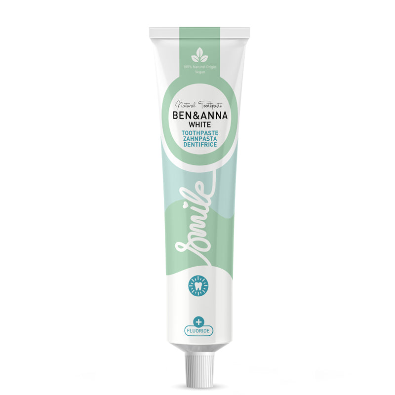 Ben &amp; Anna Natural Toothpaste White Tube 75ml