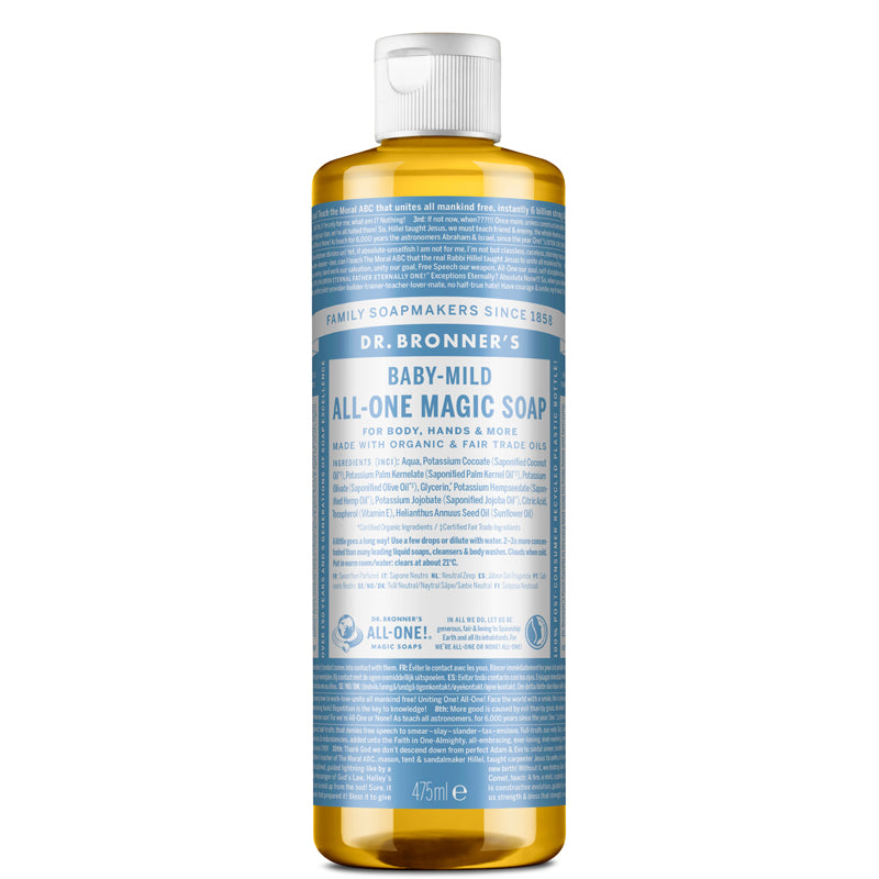 Dr Bronner&#39;s Baby Mild Magic Soap 475ml