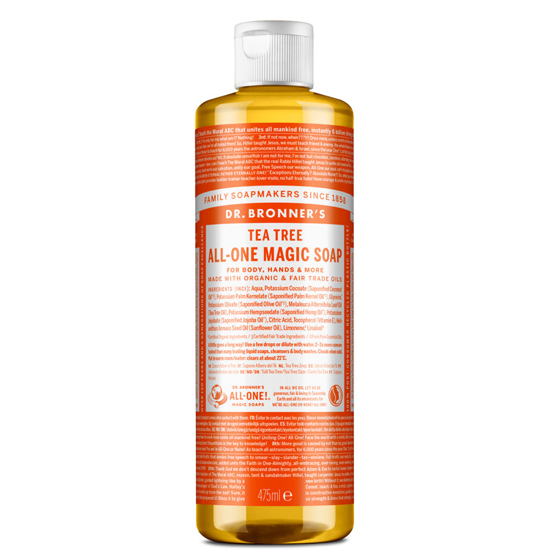 Dr Bronner&#39;s Tea Tree Magic Soap 475ml