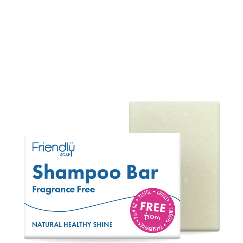 Friendly Soap Shampoo Bar Fragrance Free