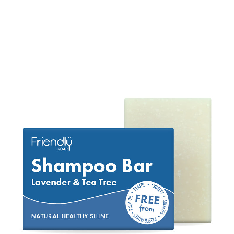 Friendly Soap Shampoo Bar Lavender & Tea Tree