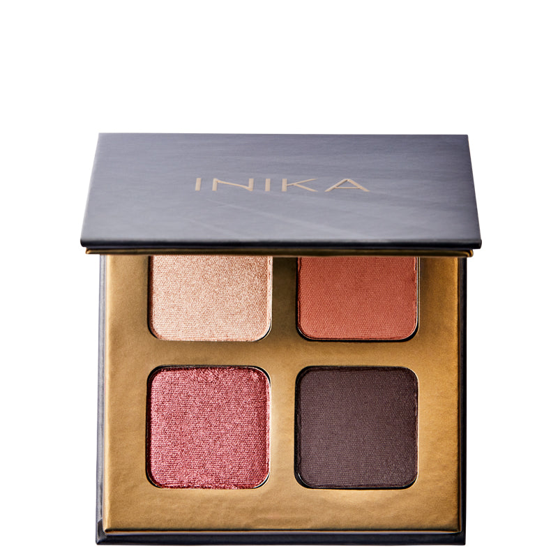 Inika Eyeshadow Quad Flowers