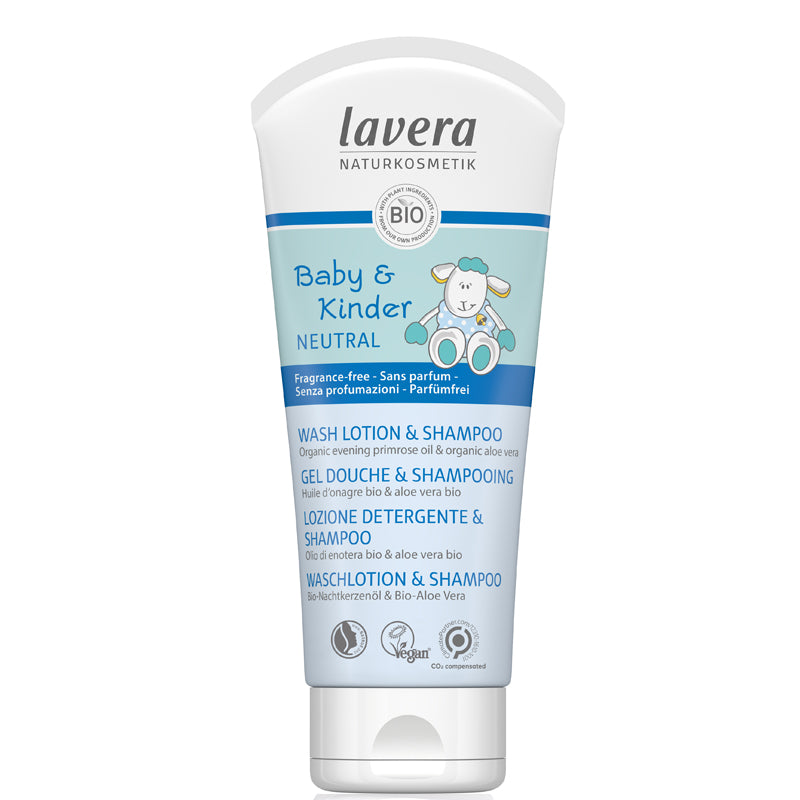 Lavera Baby and Kinder Neutral Wash and Shampoo