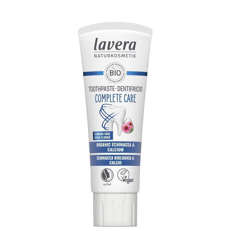 Lavera Complete Care Fluoride Free Toothpaste with Echinacea &amp; Calcium