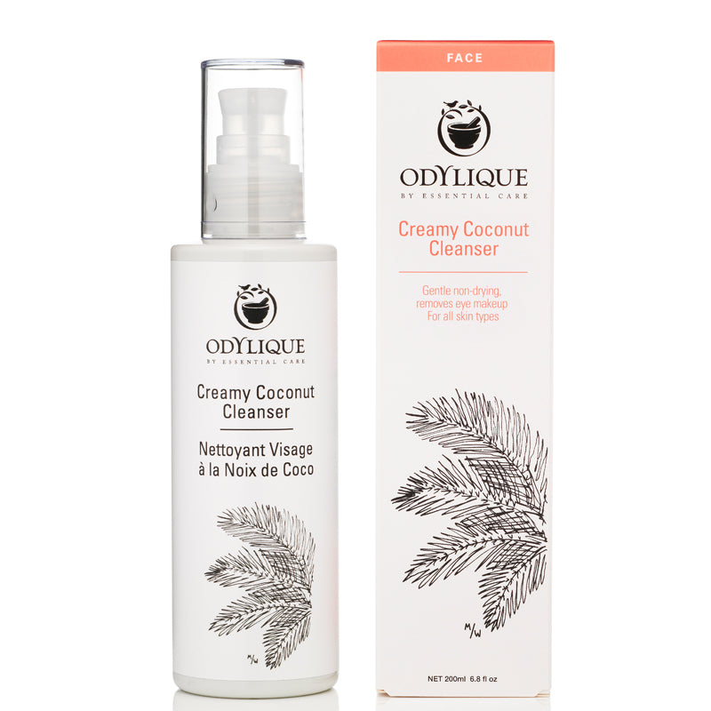 Odylique by Essential Care Creamy Coconut Cleanser 200ml with box