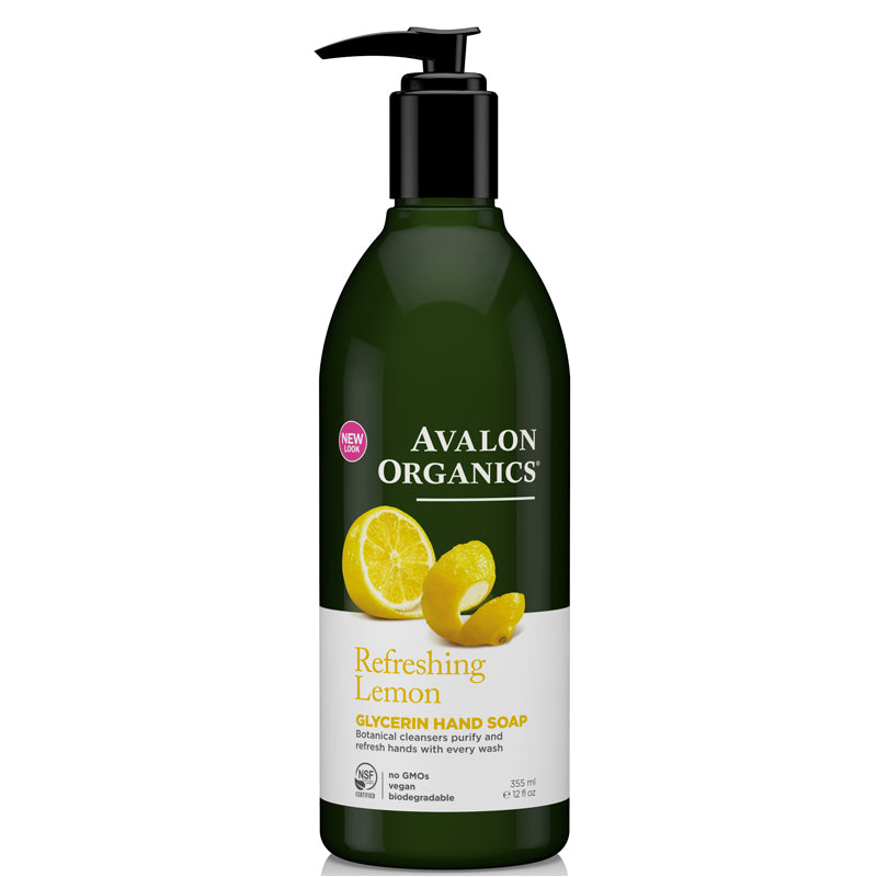 Avalon Organics Refreshing Lemon Glycerin Hand Soap