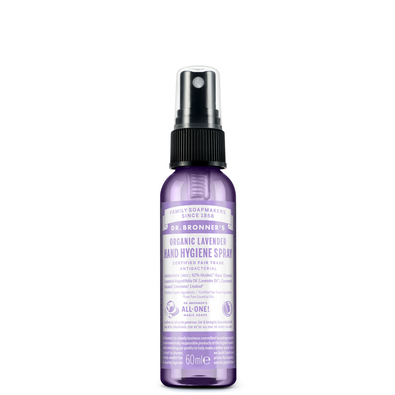 Dr Bronner's Lavender Organic Hand Hygiene Spray