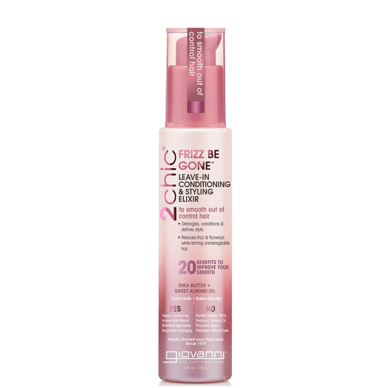 Giovanni 2chic Frizz be Gone Leave-in Conditioning & Styling Elixir