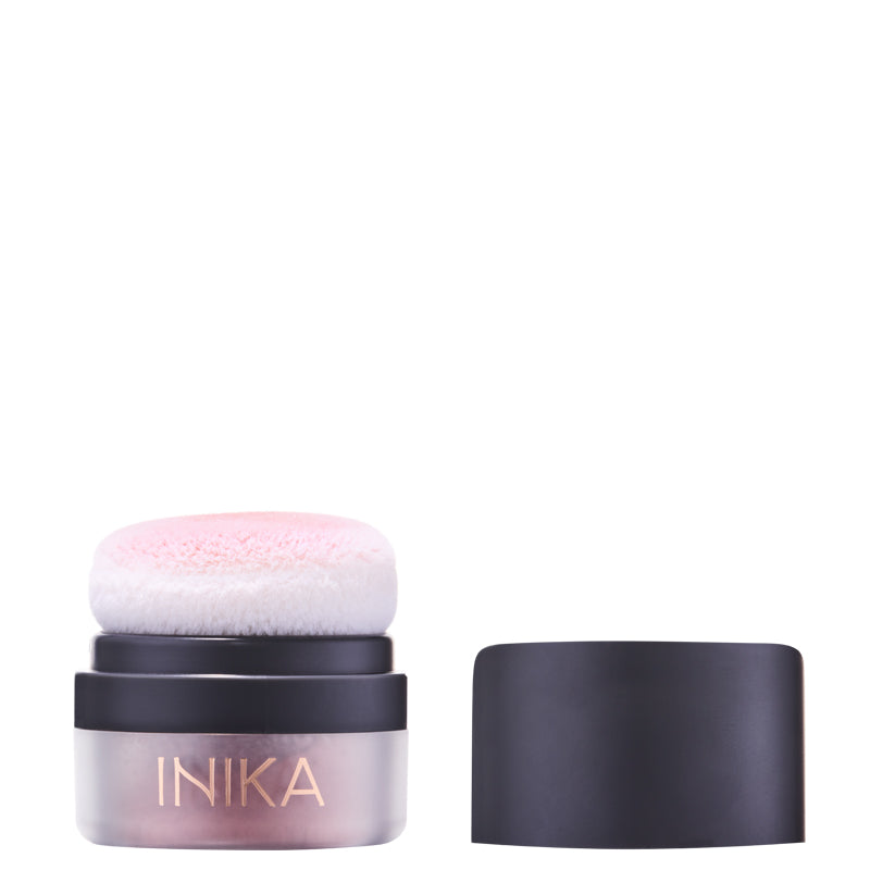 Inika Mineral Blush Puff Pot Rosy Glow
