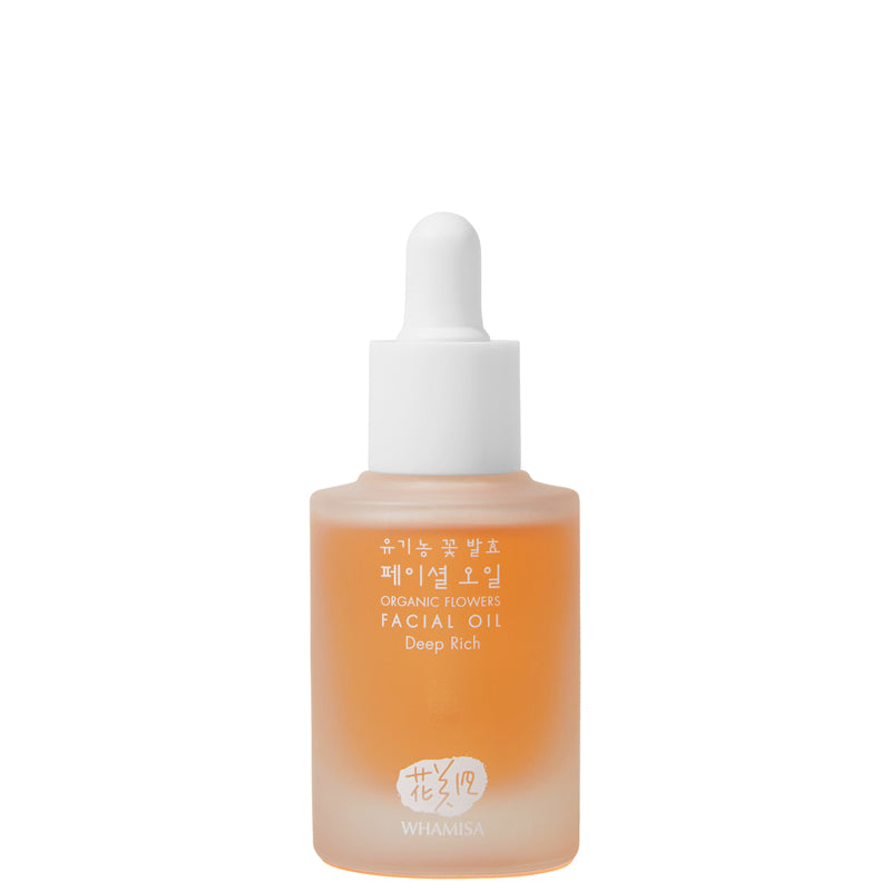 Whamisa Organic Flowers Facial Oil Deep Rich 26ml