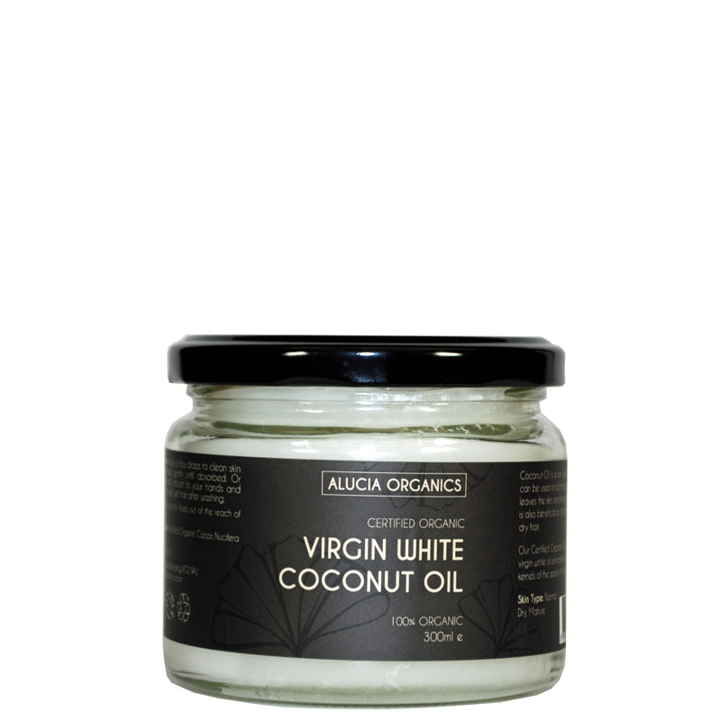 Alucia Organics Certified Organic Virgin White Coconut Oil