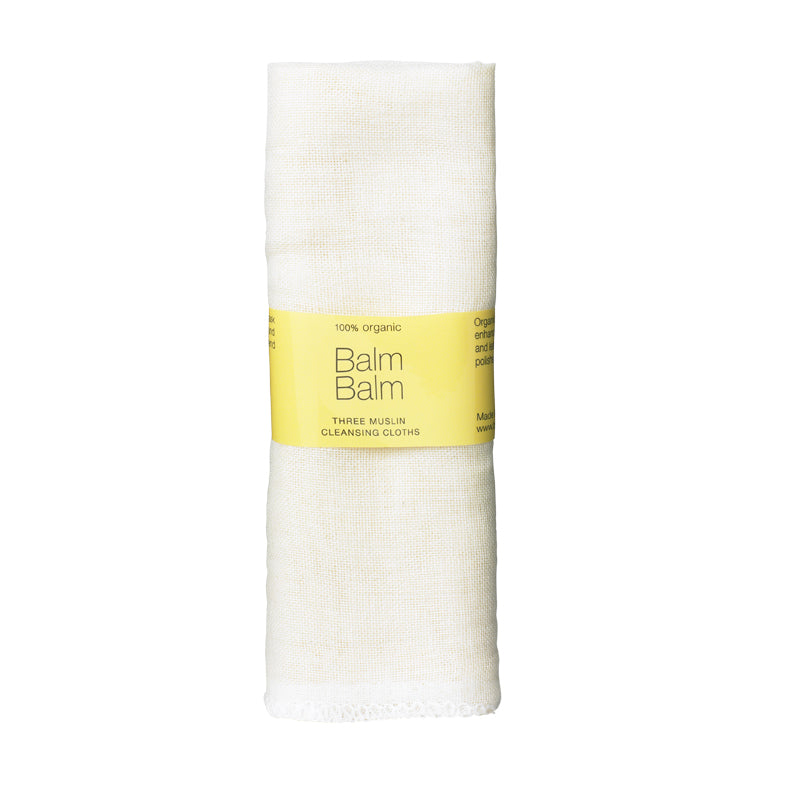Balm Balm Organic Muslin Face Cloths