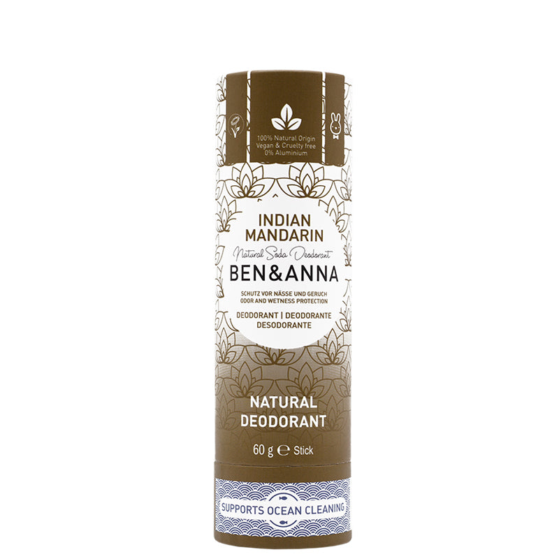Ben & Anna Natural Soda Deodorant Indian Mandarine