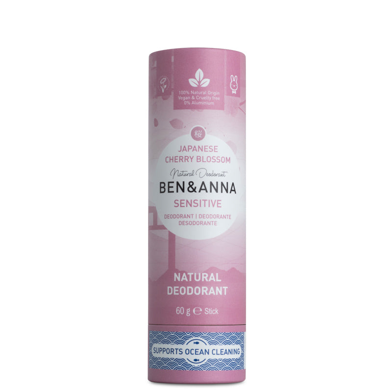 Ben & Anna Natural Soda Deodorant Sensitive Japanese Cherry Blossom