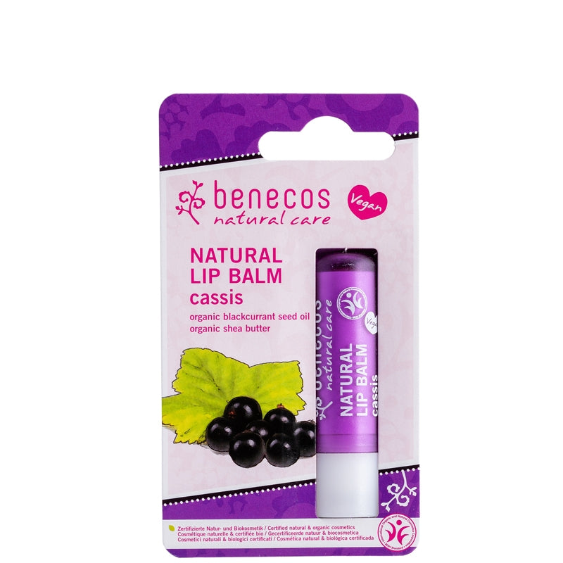 Benecos Natural Lip Balm Cassis