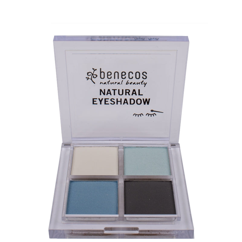 Benecos Natural Quattro Eyeshadow True Blue