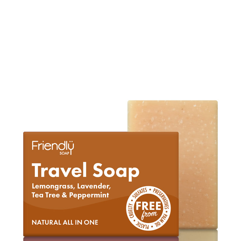 Friendly Soap Travel Soap Bar Hair & Body