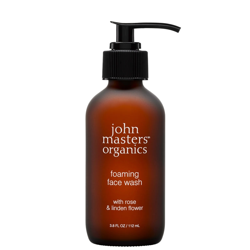 John Masters Organics Foaming Face Wash with Rose & Linden Flower