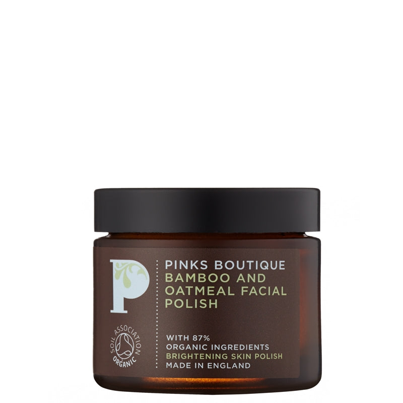 Pinks Boutique Bamboo & Oatmeal Facial Polish