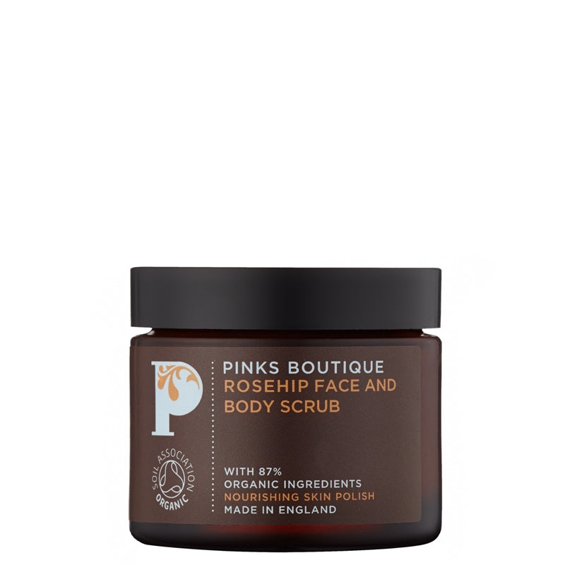 Pinks Boutique Rosehip Face & Body Scrub