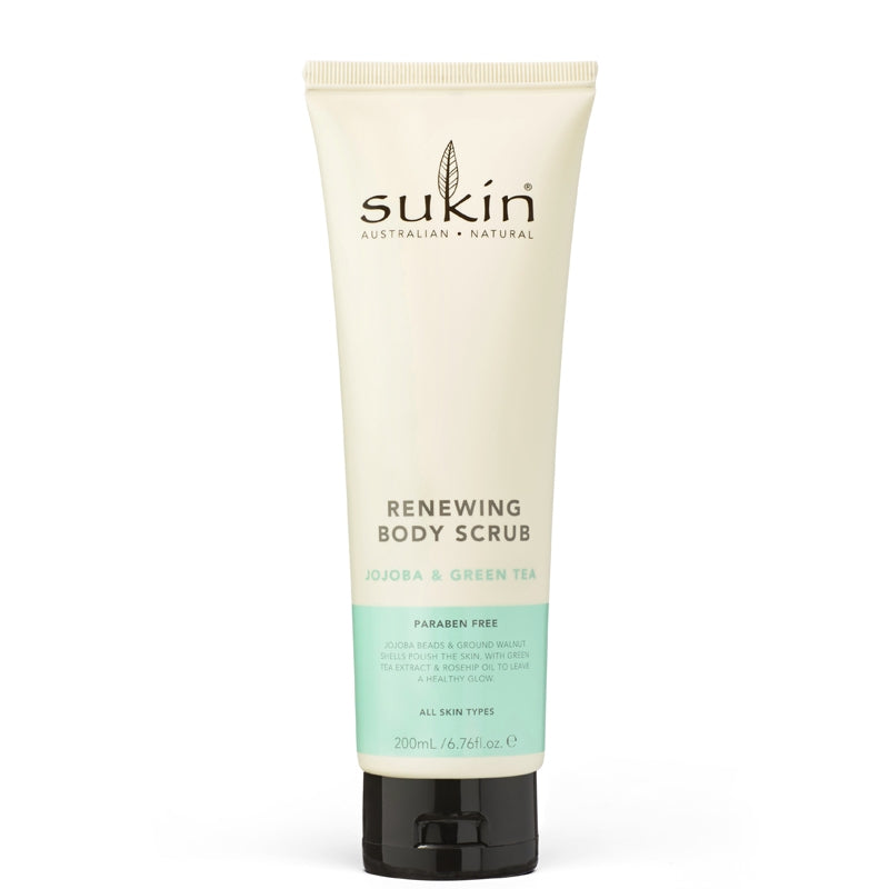 Sukin Renewing Body Scrub Jojoba & Green Tea